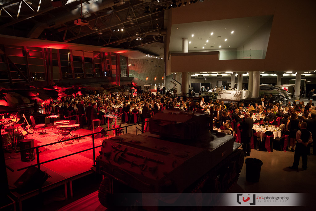 Ottawa Event Photographer for Habitat for Humanity NCR 2014 Gala at the Canadian War Museum