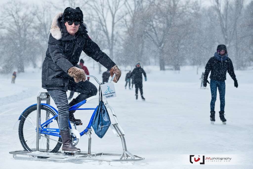 Ottawa Commercial Photographer Justin Van Leeuwen and the Ice Bikes of Buffalo